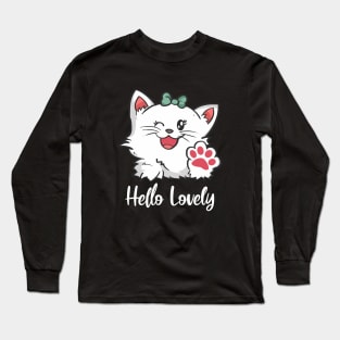 Hello Lovely Long Sleeve T-Shirt